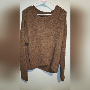 Olive green crew sweater